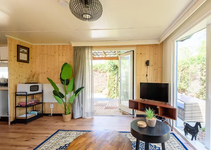 Chalet Op Rustig Park Op De Veluwe